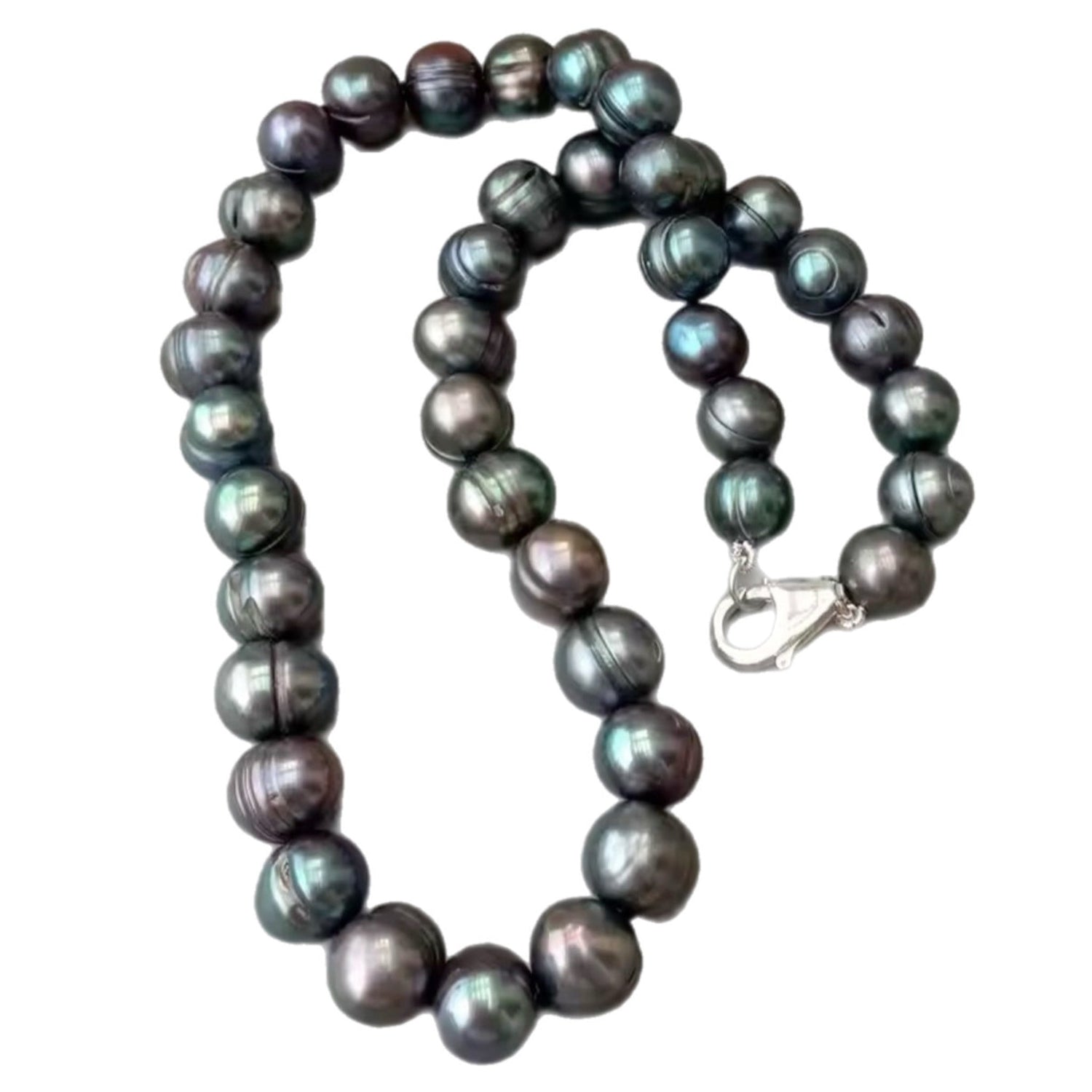 Perla Grande Peacock Pearl Necklace