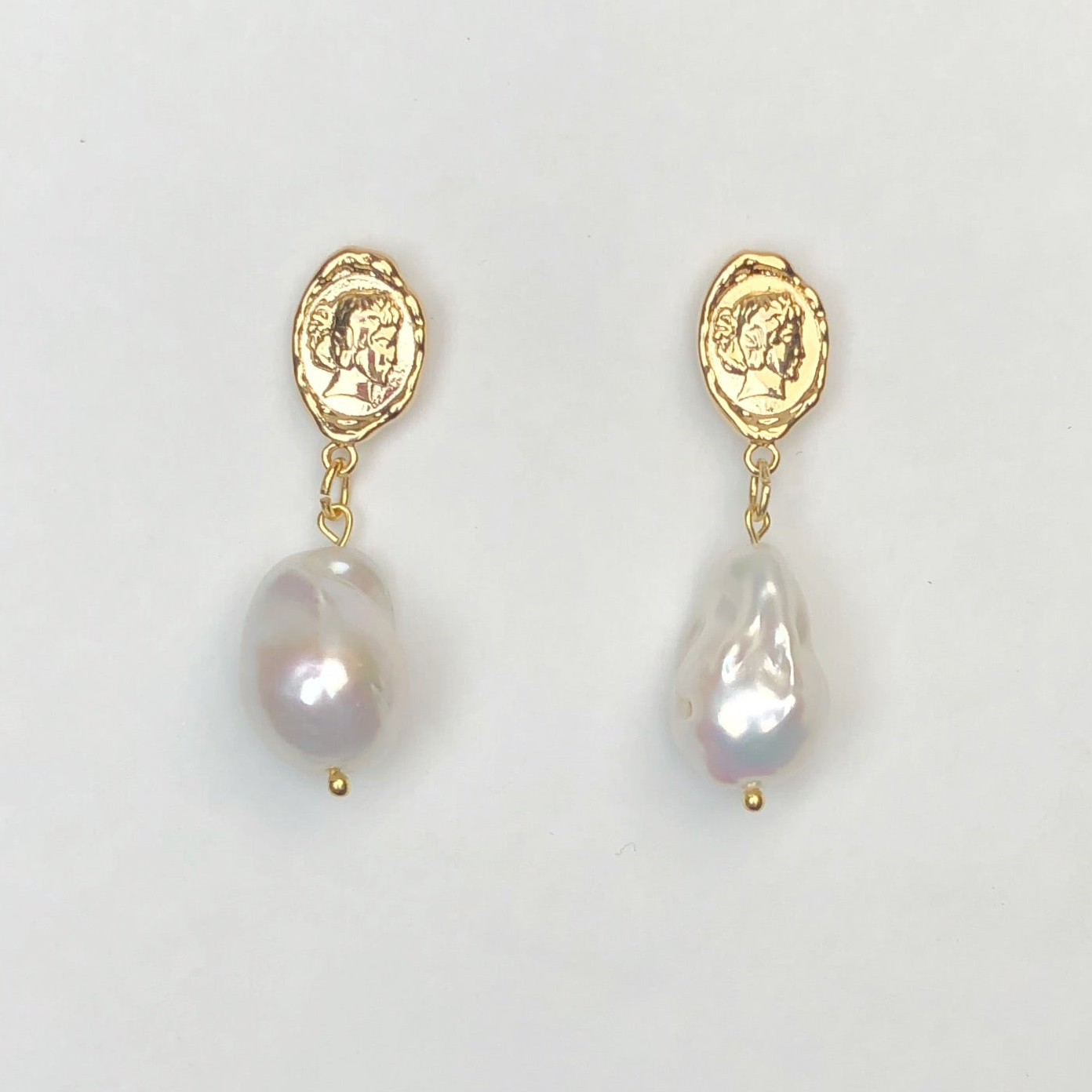 Queen Constance Pearl Drop Earrings