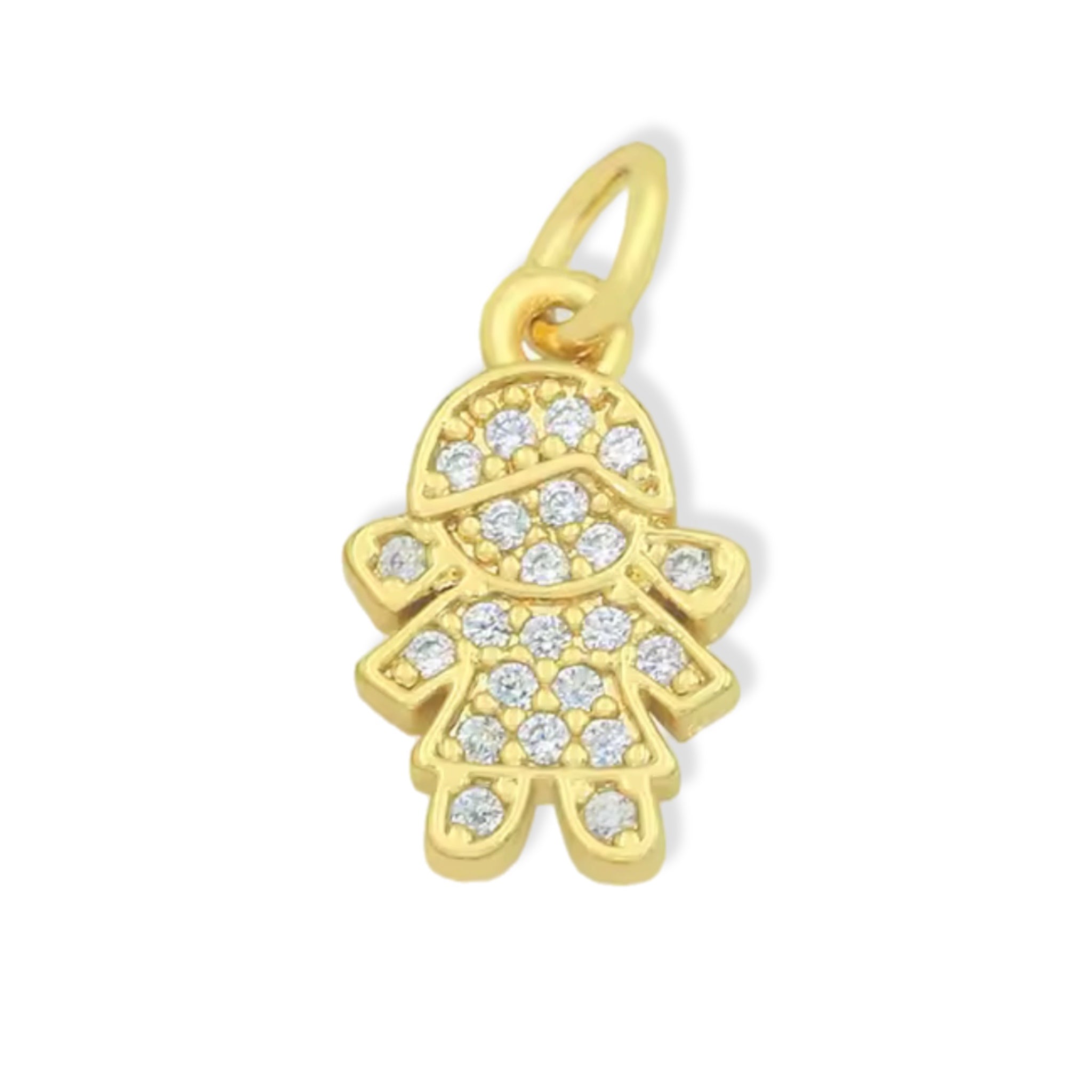 Pavé Little Girl Pendant
