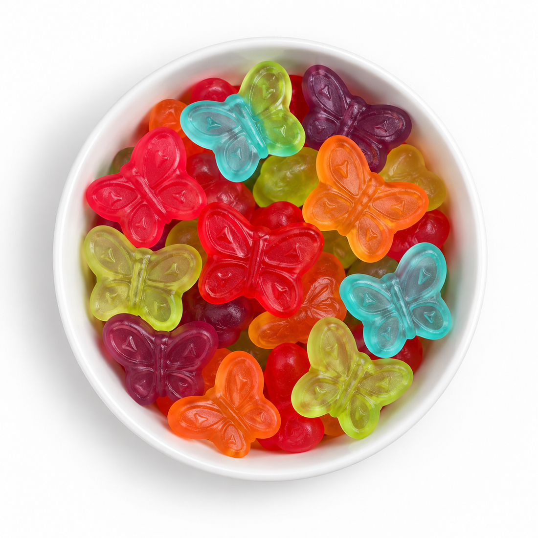 Butterfly Gummies Sweet Square