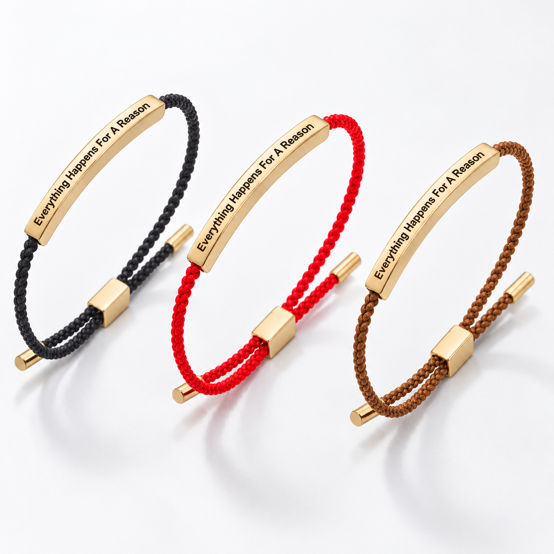 "One Door Closes, A Bigger One Opens" Adjustable Bracelet