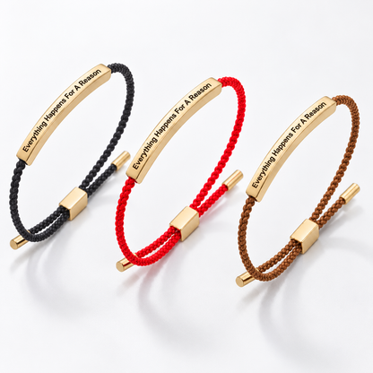 "One Door Closes, A Bigger One Opens" Adjustable Bracelet