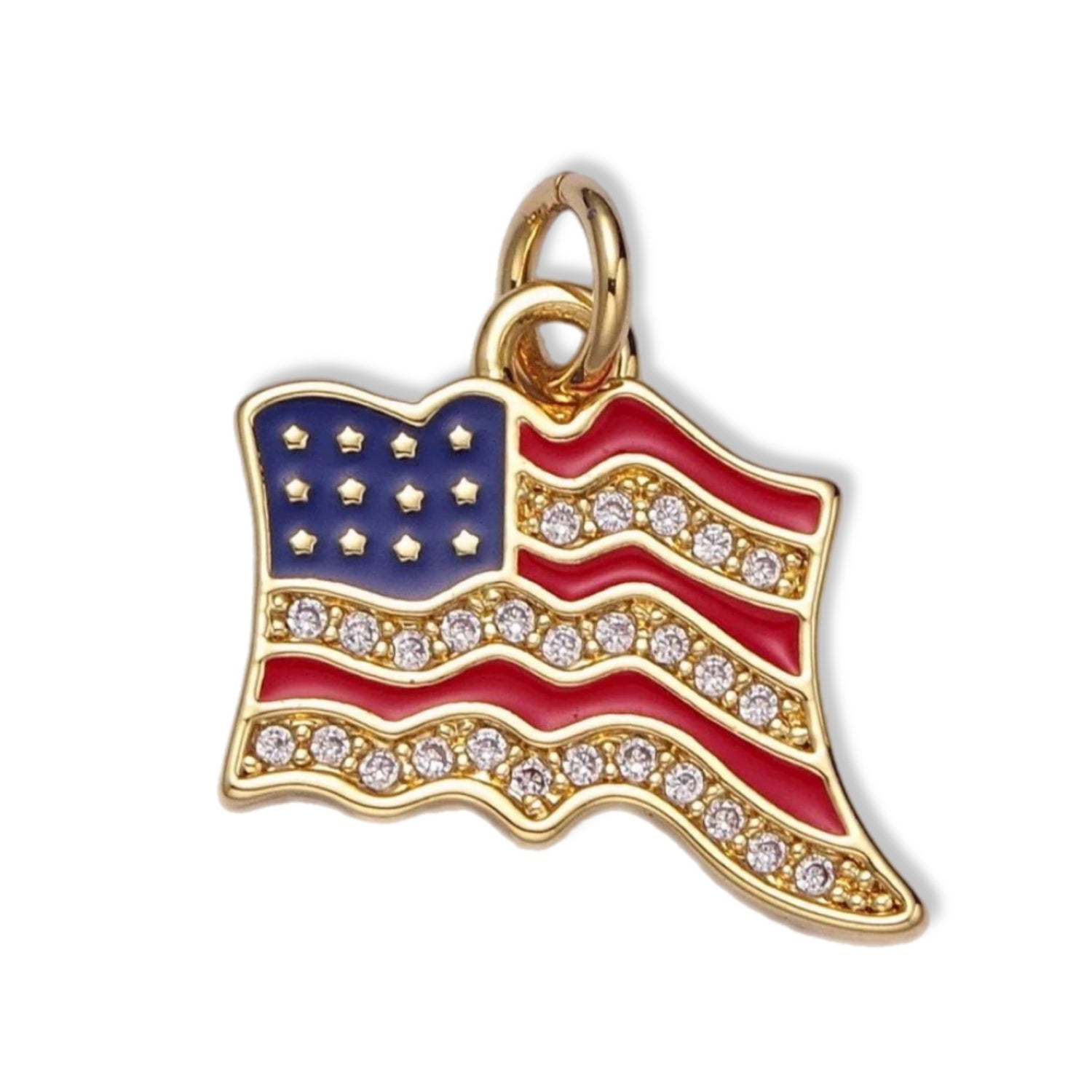 Pavé American Flag