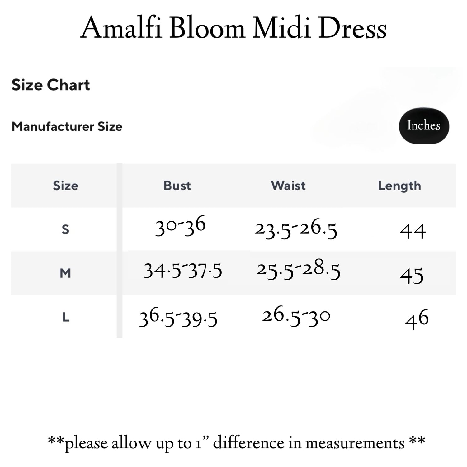 Amalfi Bloom Midi Dress by Dolce Vita Chic