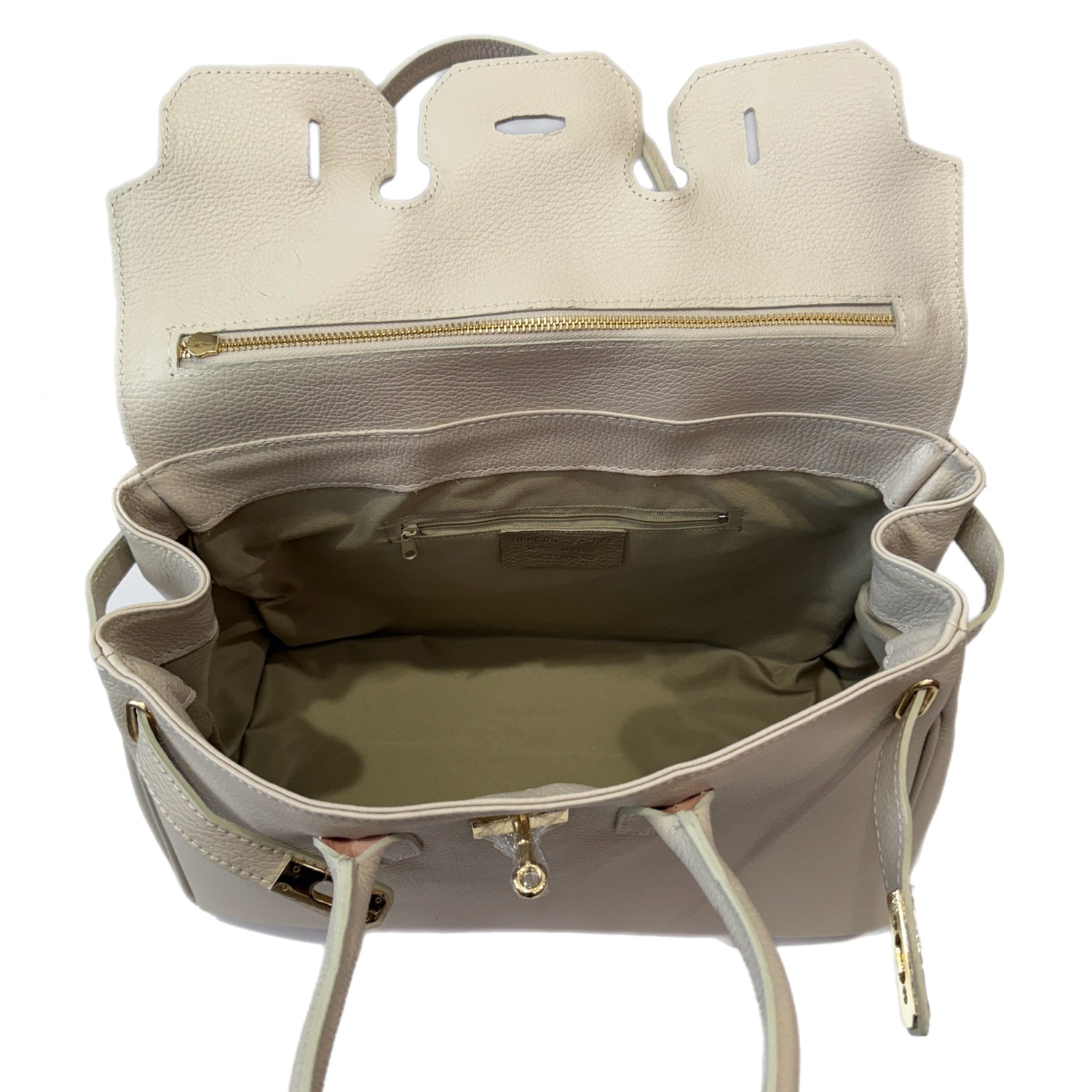 Monica Black Leather Handbag
