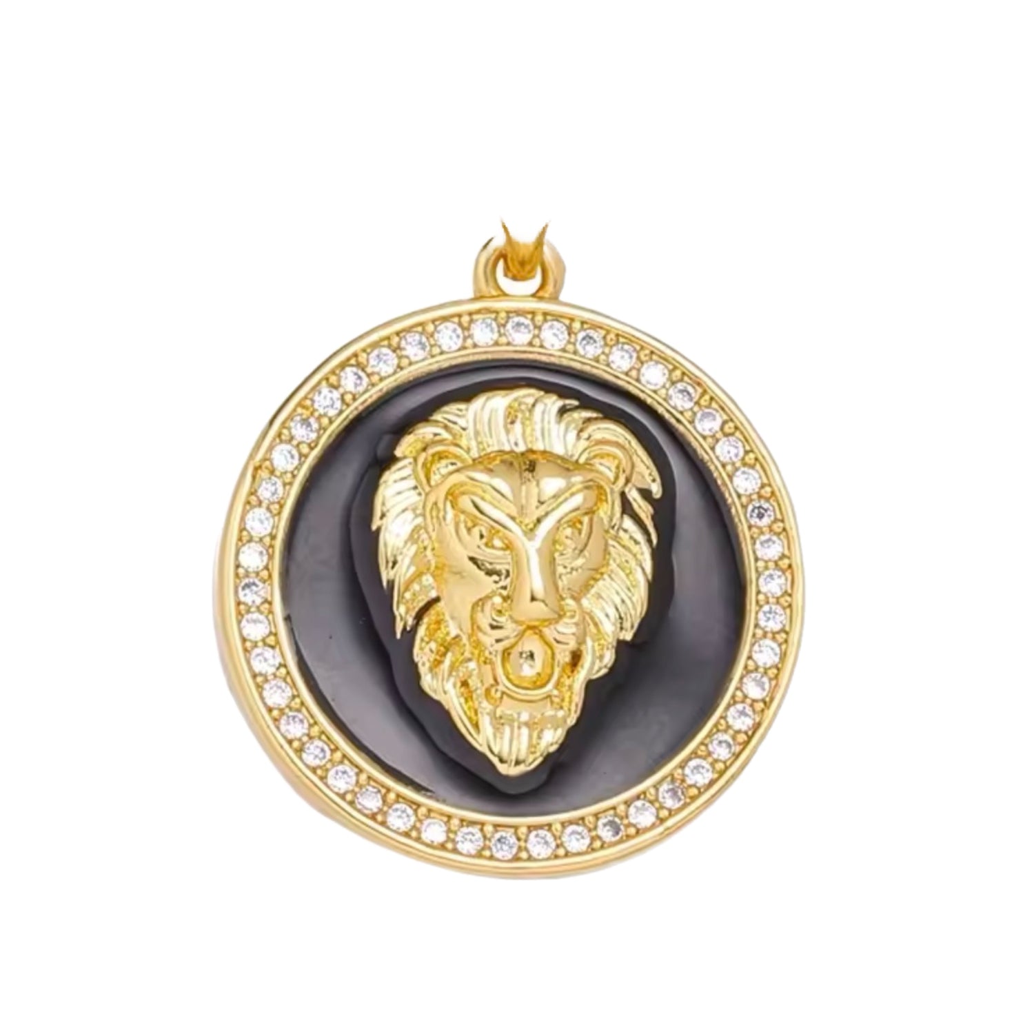 Pavé Lion Pendant