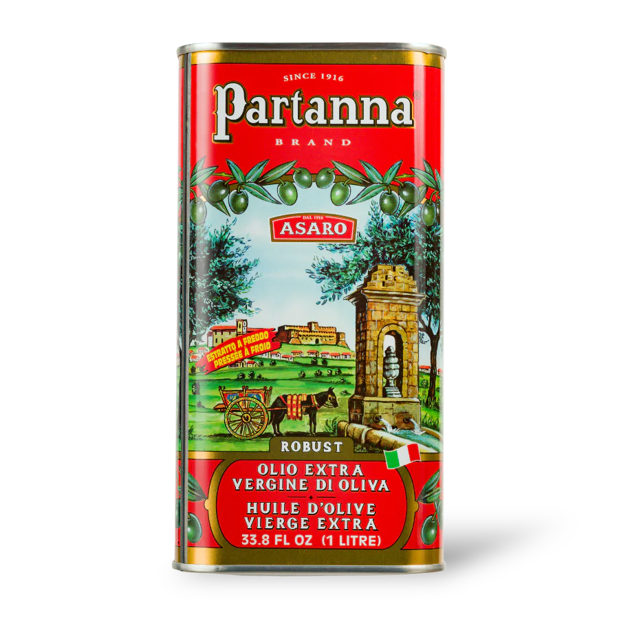 Partanna Sicilian Olive Oil - 1 L - Oriana Lamarca LLC