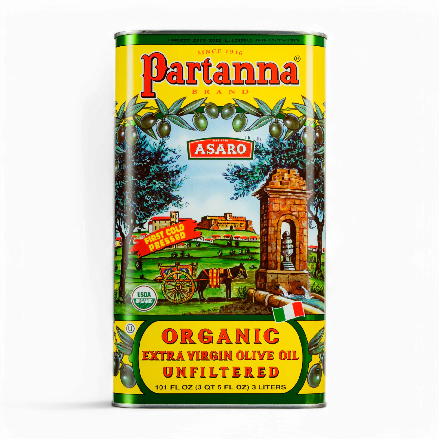 Partanna Organic Sicilian Olive Oil - 0.5 L - Oriana Lamarca LLC