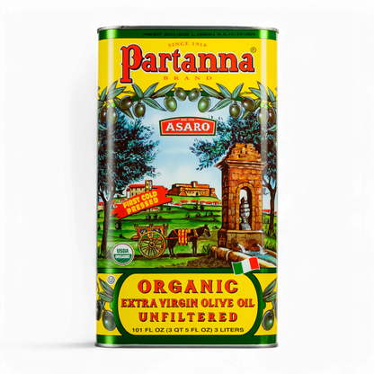 Partanna Organic Sicilian Olive Oil - 0.5 L - Oriana Lamarca LLC