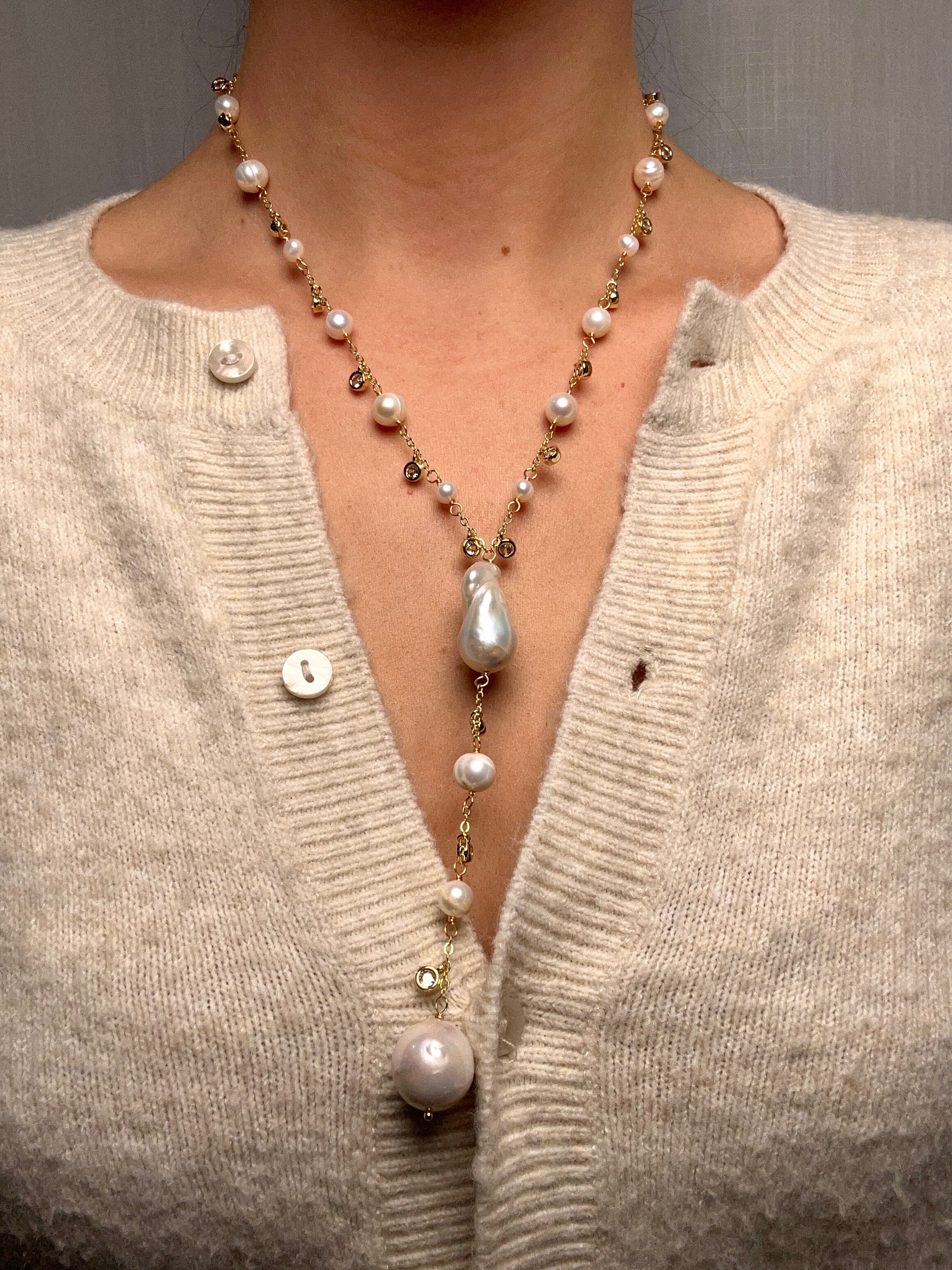 Freshwater Pearl Lariat