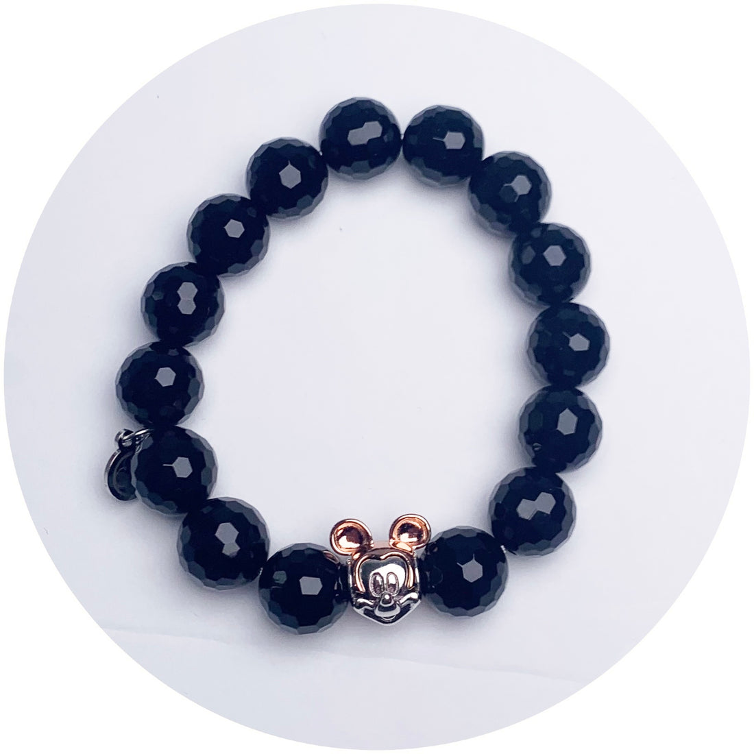 Black Onyx with Mickey Accent
