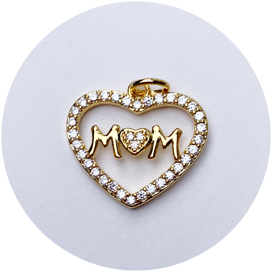 Mom Heart Pendant