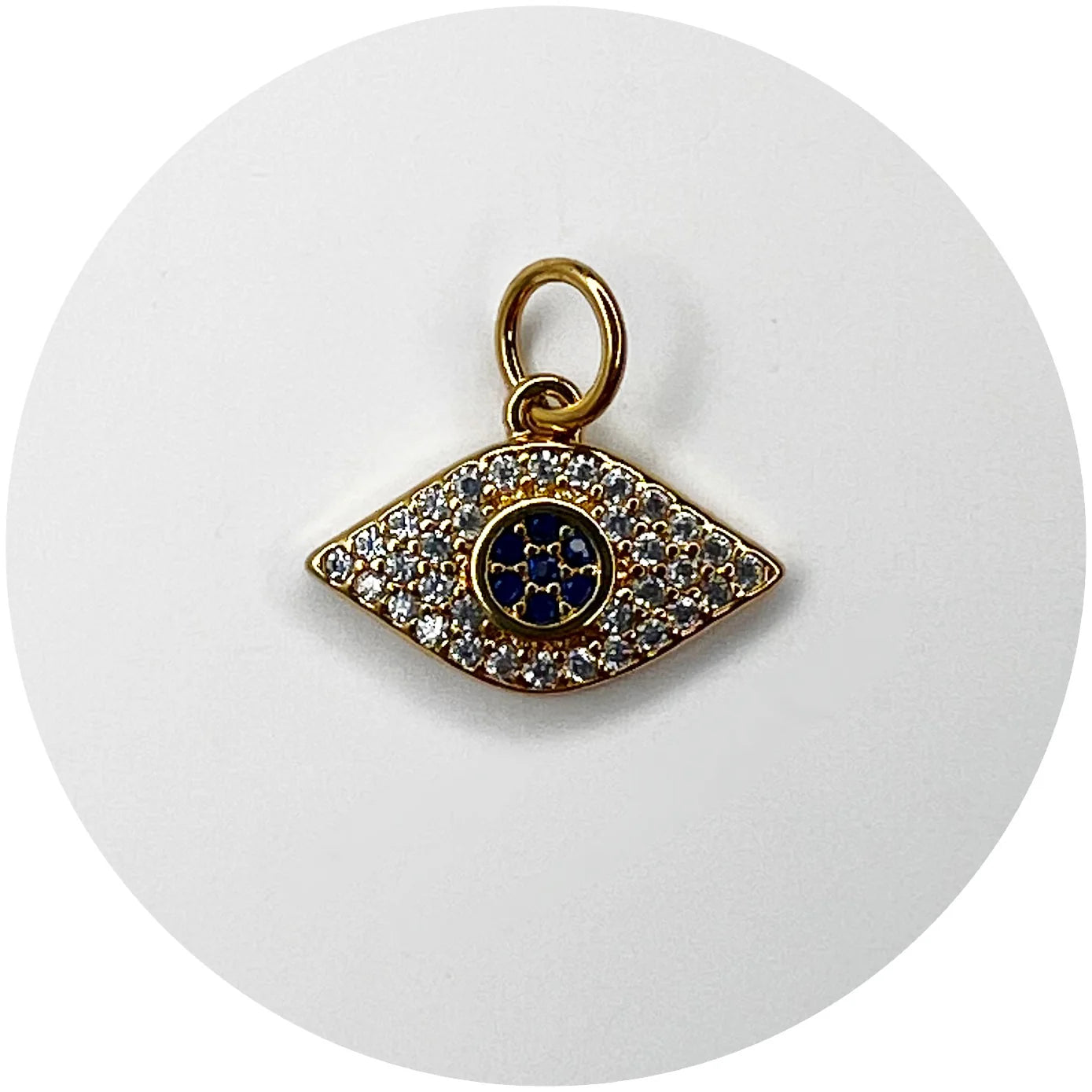 Pavé Evil Eye Pendant