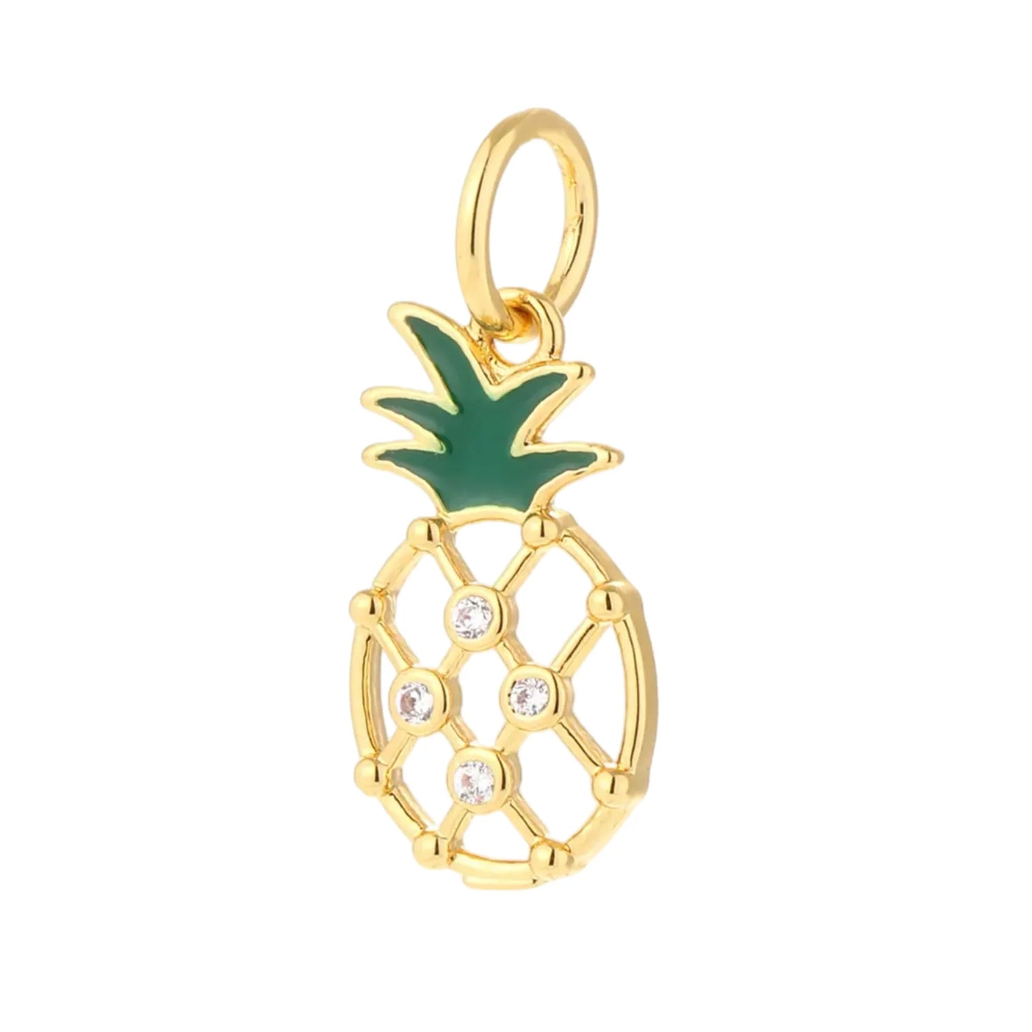 Pavé Pineapple Pendant