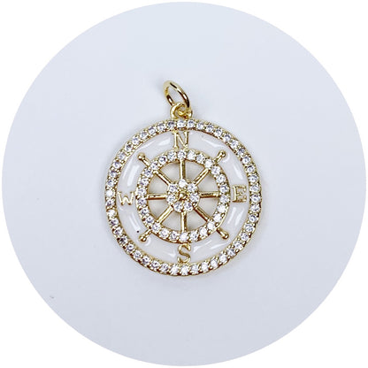 Nautical Compass Pendant