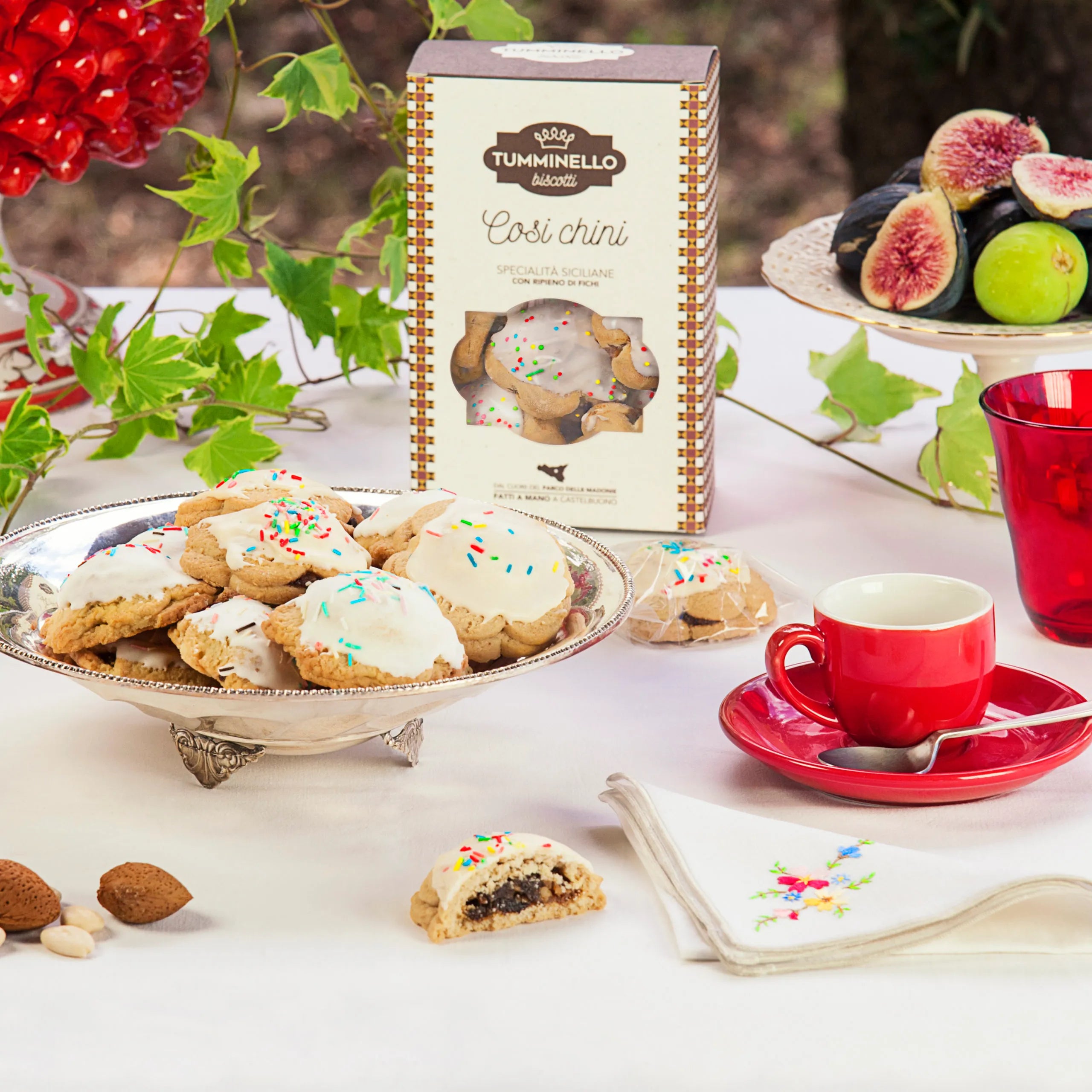 “Cosi Chini” Traditional Sicilian Fig Cookies