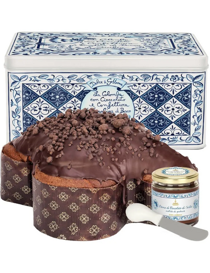 Dolce &amp; Gabbana Sicilian Chocolate &amp; Strawberry Colomba Italian Easter Cake - 2.2 lbs