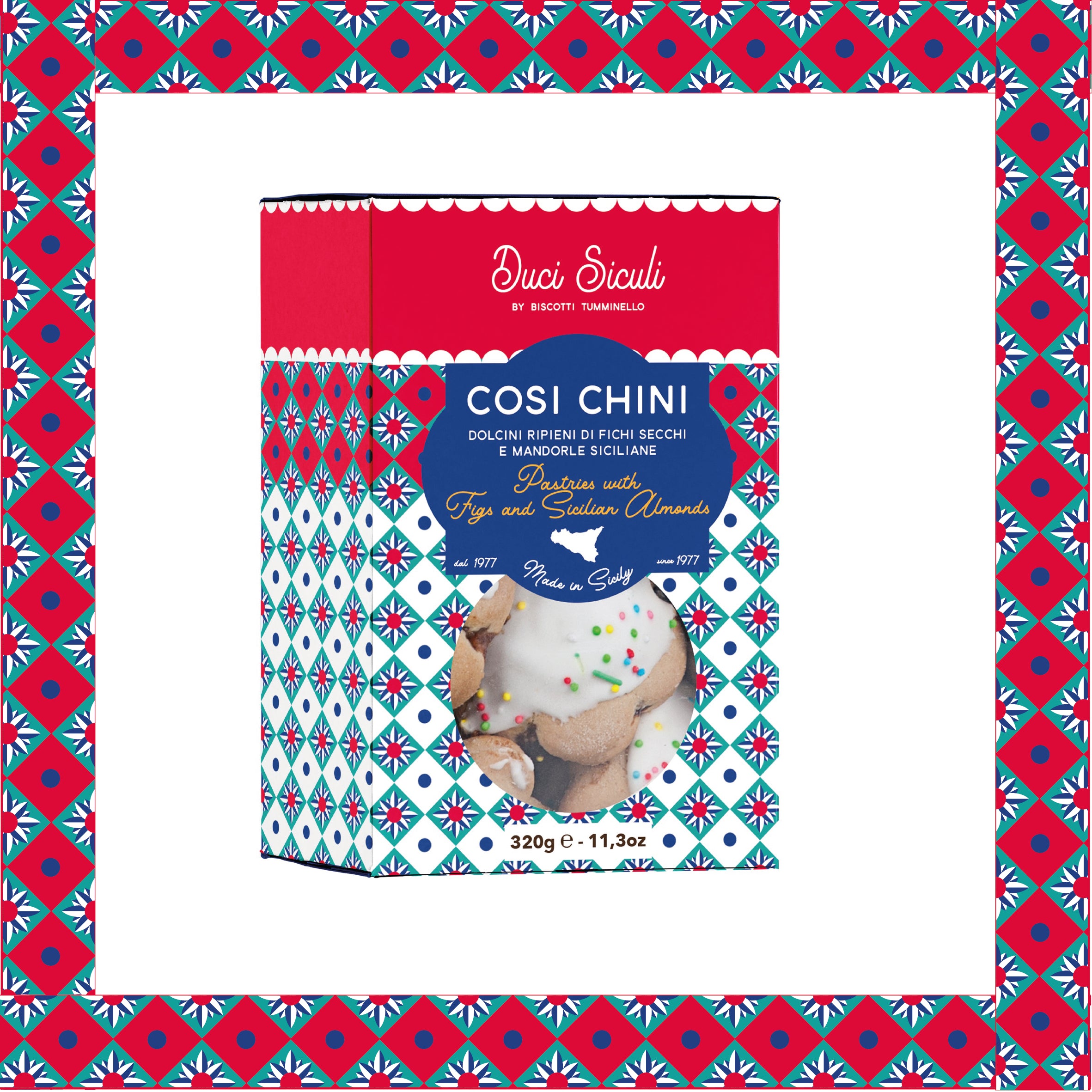“Cosi Chini” Traditional Sicilian Fig Cookies