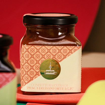 Sicilian "Pesche Di Leonforte" Peach Jam - 12oz
