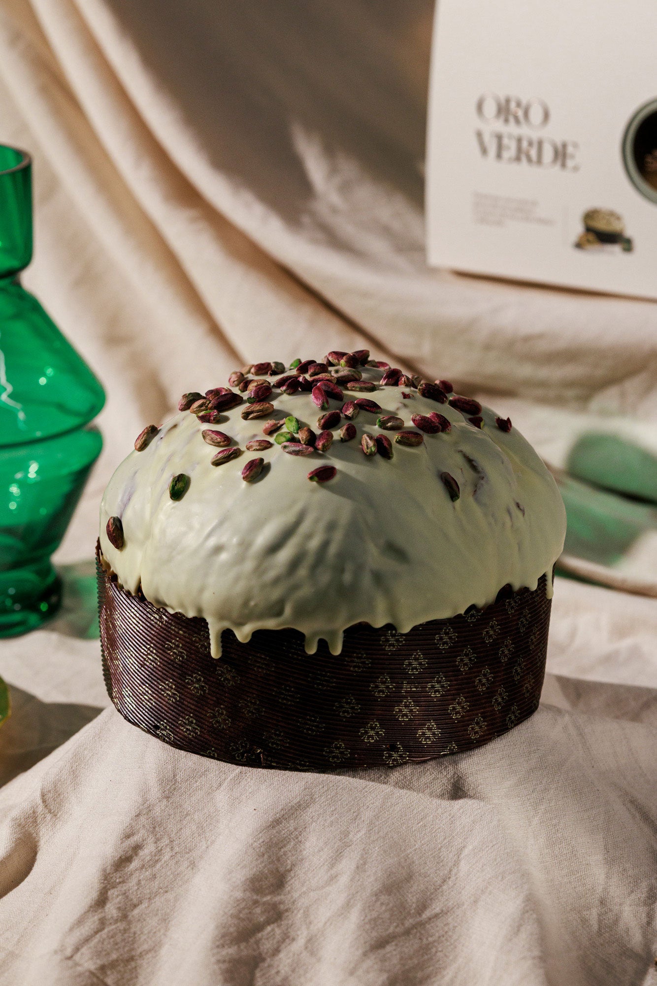 Sicilian Pistacchio Panettone - 2.25 lbs