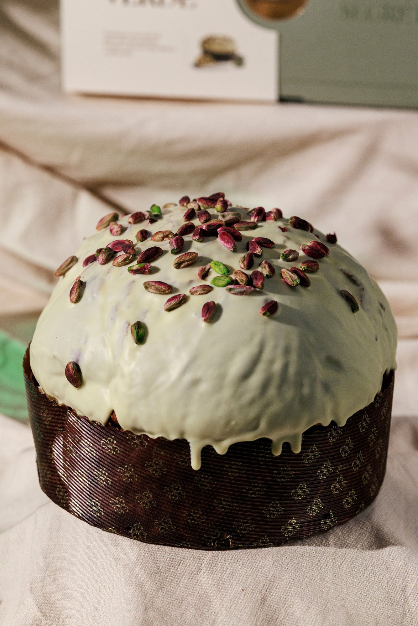 Sicilian Pistacchio Panettone - 2.25 lbs