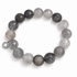 Grey Quartz with Micro Pavé Gunmetal with silver signature logo tag