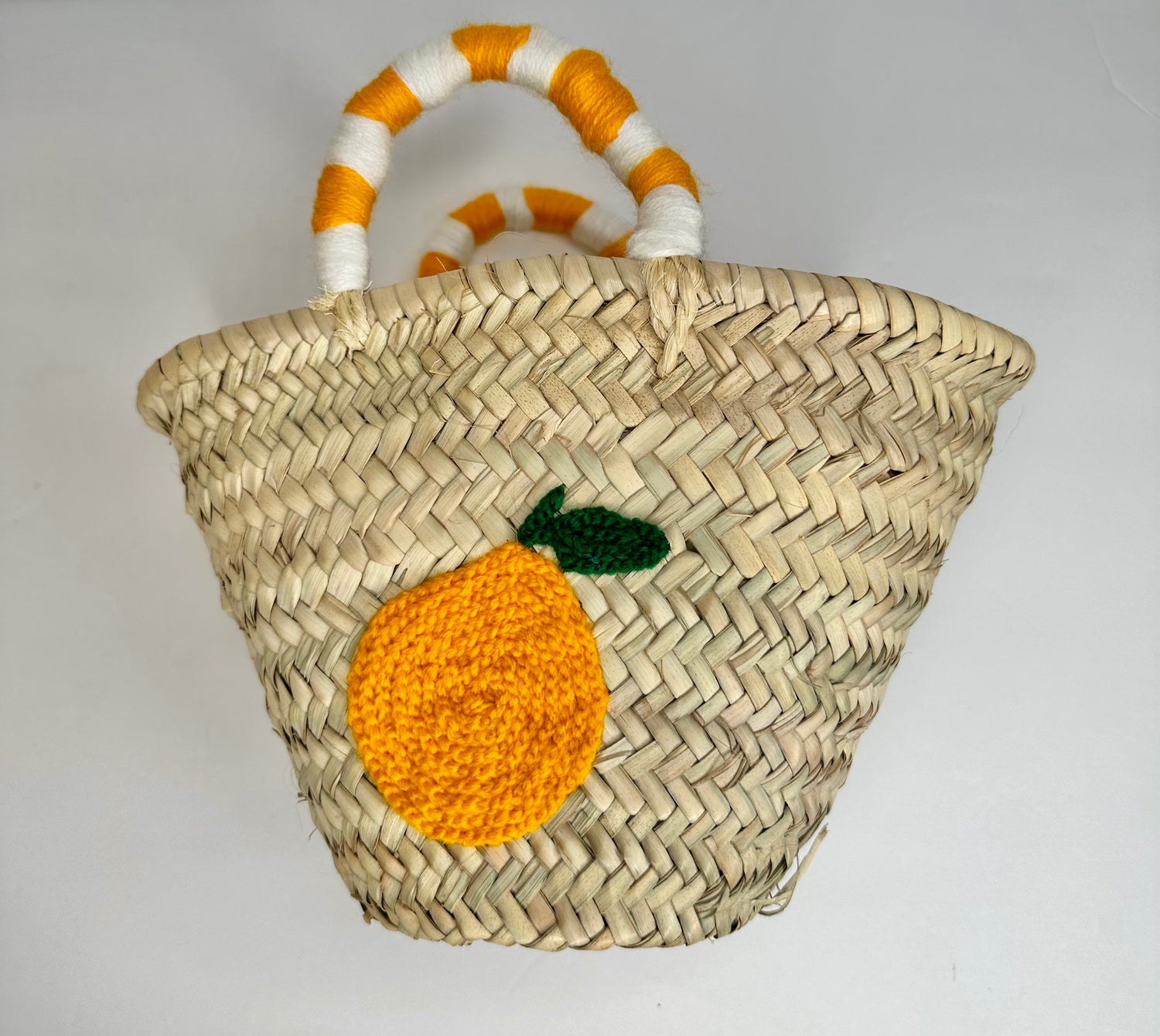 Lemon clearance straw bag
