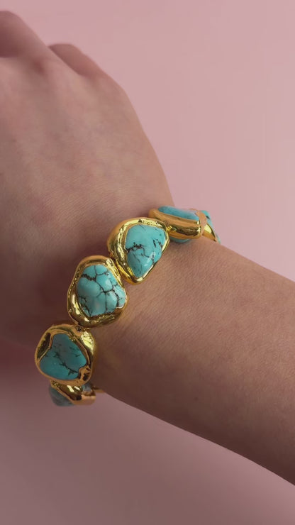 Turquoise Bezel Nugget