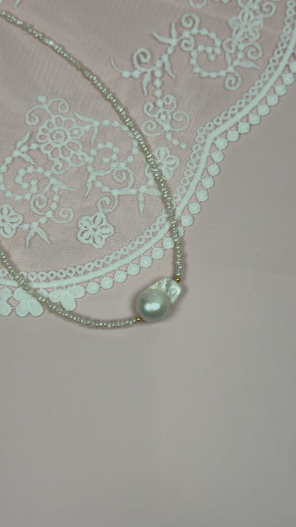 Baroque Pearl Choker