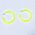 Neon Limon Acrylic Earrings - Oriana Lamarca LLC