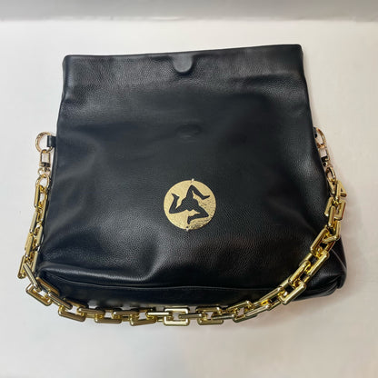 Sicily Nero Leather Handbag