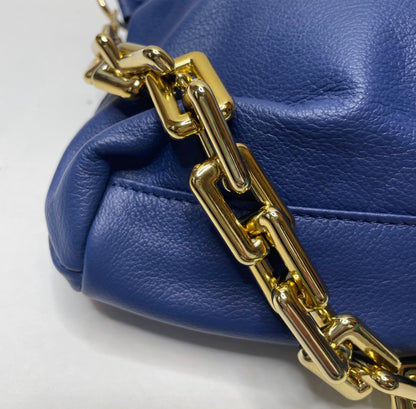 Sicily Blu Leather Handbag