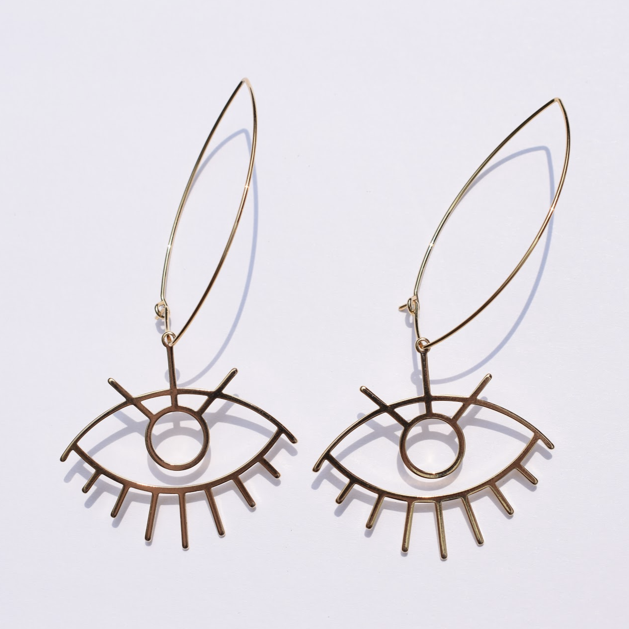 Rhodes Evil Eye Drop Earrings - Oriana Lamarca LLC