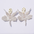 Wildflower Pearl Acrylic Earrings - Oriana Lamarca LLC