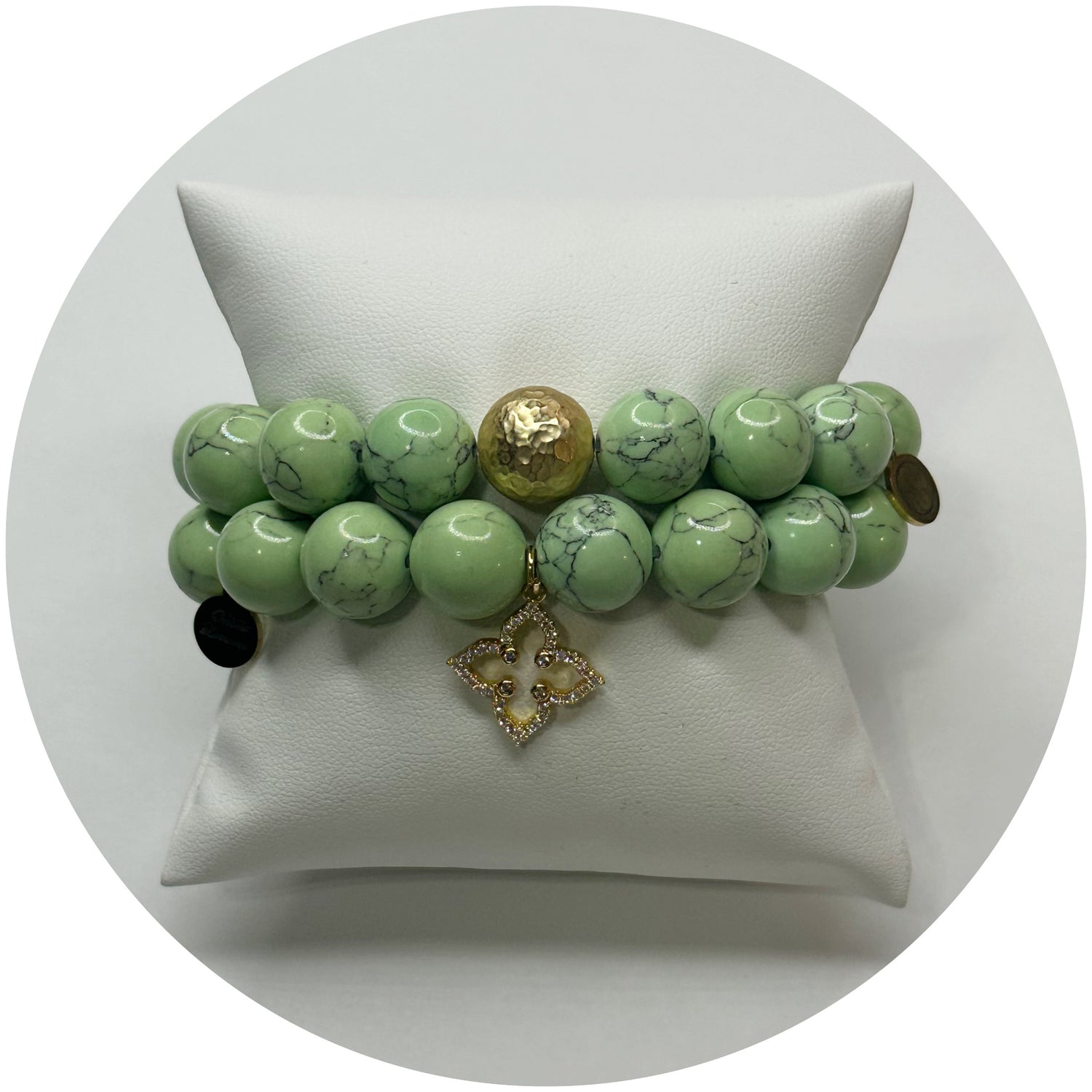 Mint Howlite Color Stax